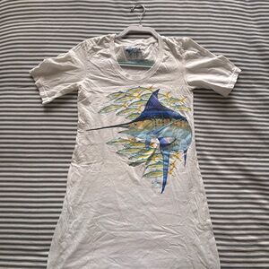 Guy Harvey Blue Marlin Graphic Tee